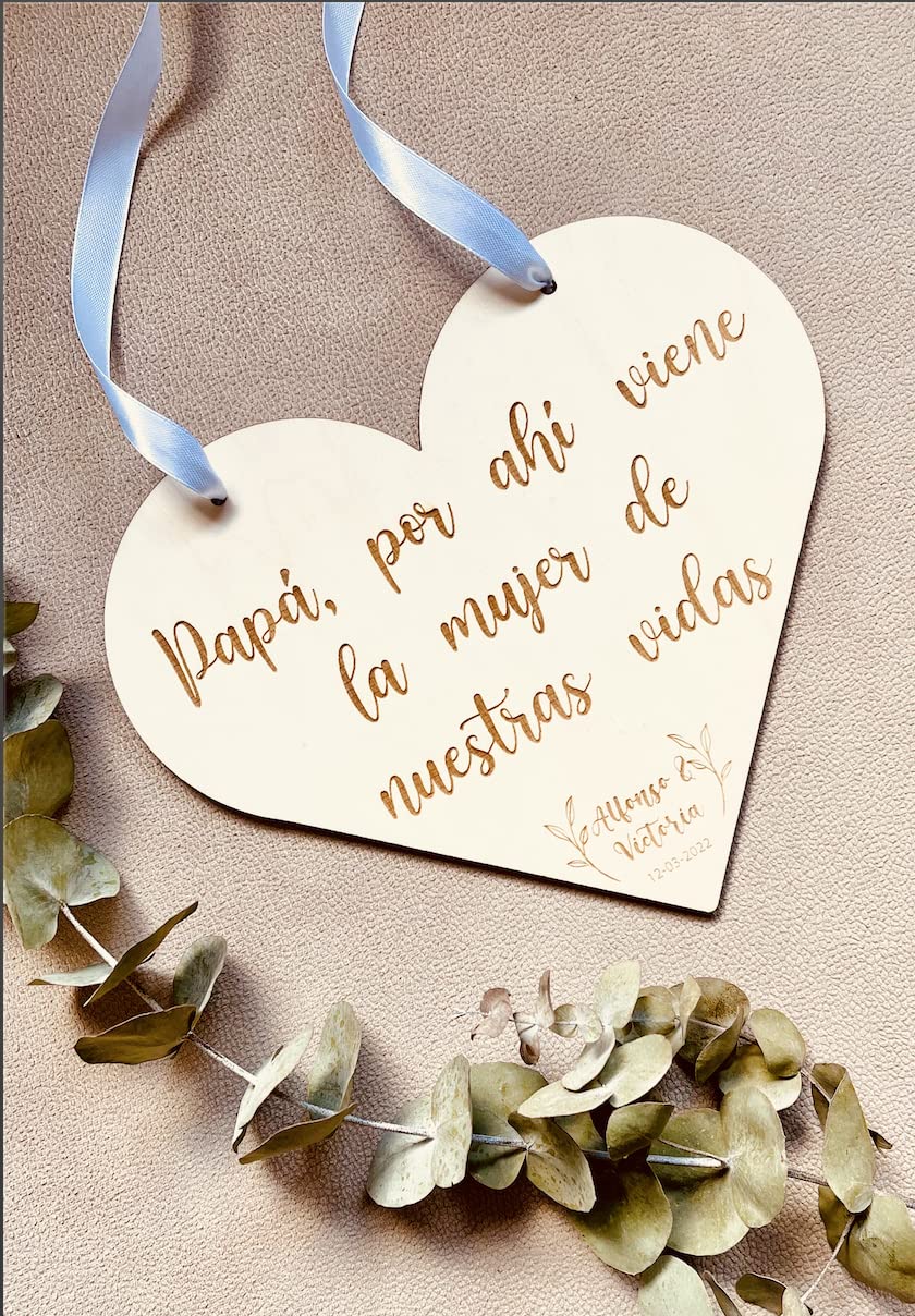 Cartel personalizado corazón para paje/cartel de madera/cartel para boda/cartel/boda/paje Cartel personalizado corazón para pajecartel de maderacartel para bodacartelbodapaje