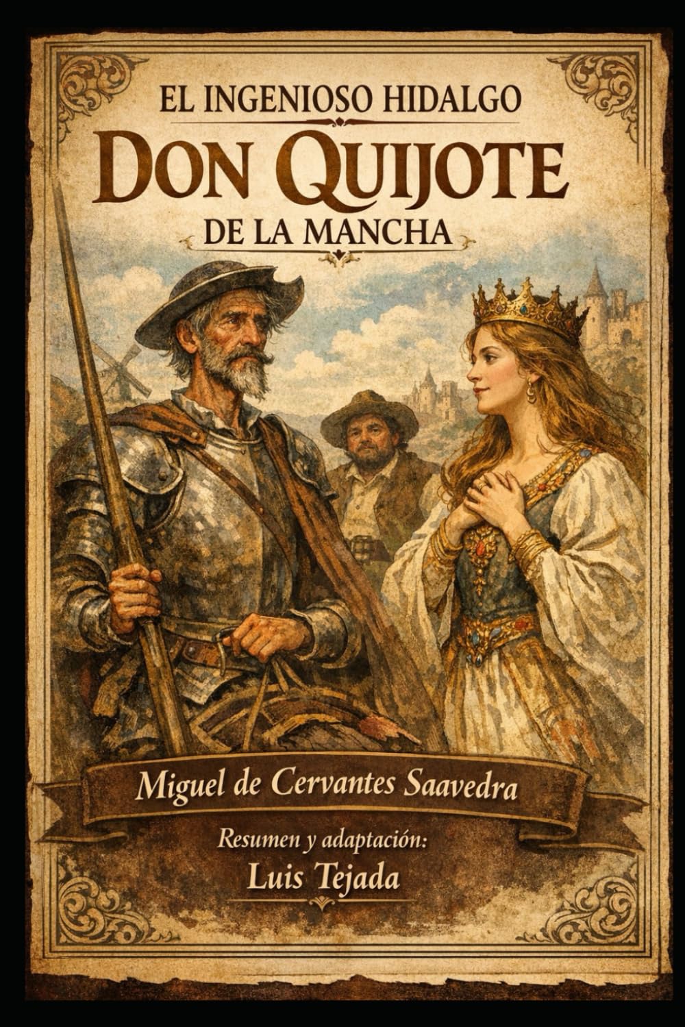 EL INGENIOSO HIDALGO DON QUIJOTE DE LA MANCHA: Miguel de Cervantes Saavedra (Literatura Universal)