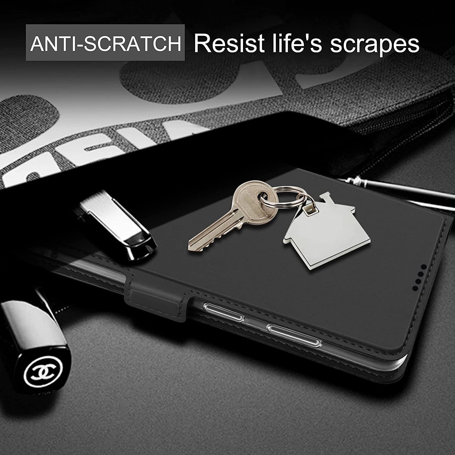 Kapa Pixel 7 Pro Leather Flip Case - Magnetic & Card Holder -8