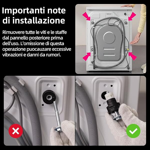 CHiQ CW8728X Lavatrice Slim carico frontale 8 KG, Grigio, Classe A-15%, Pure Flat Design a risparmio di spazio, Tamburo extra-largo 530 mm, 1400 RPM, Lavaggio a vapore, One-Touch Wash - 3