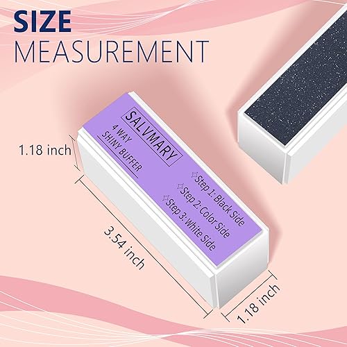 Miniatura 4 de Nail Shine Buffer Block Kit - All in One 4 Way Shiny Buffer Nail Shiner Polisher Buffing Smoothing Blocks for Natural Nails 4Pcs