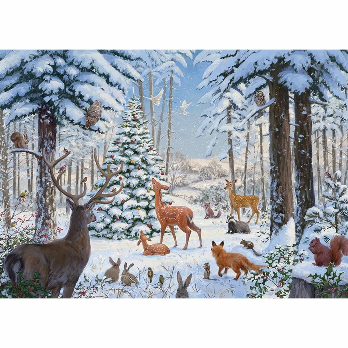Woodland Delight - 1000 Piece Jigsaw Puzzle, Multicolor, 1000 pieces, 490 mm x 685 mm - Image 2