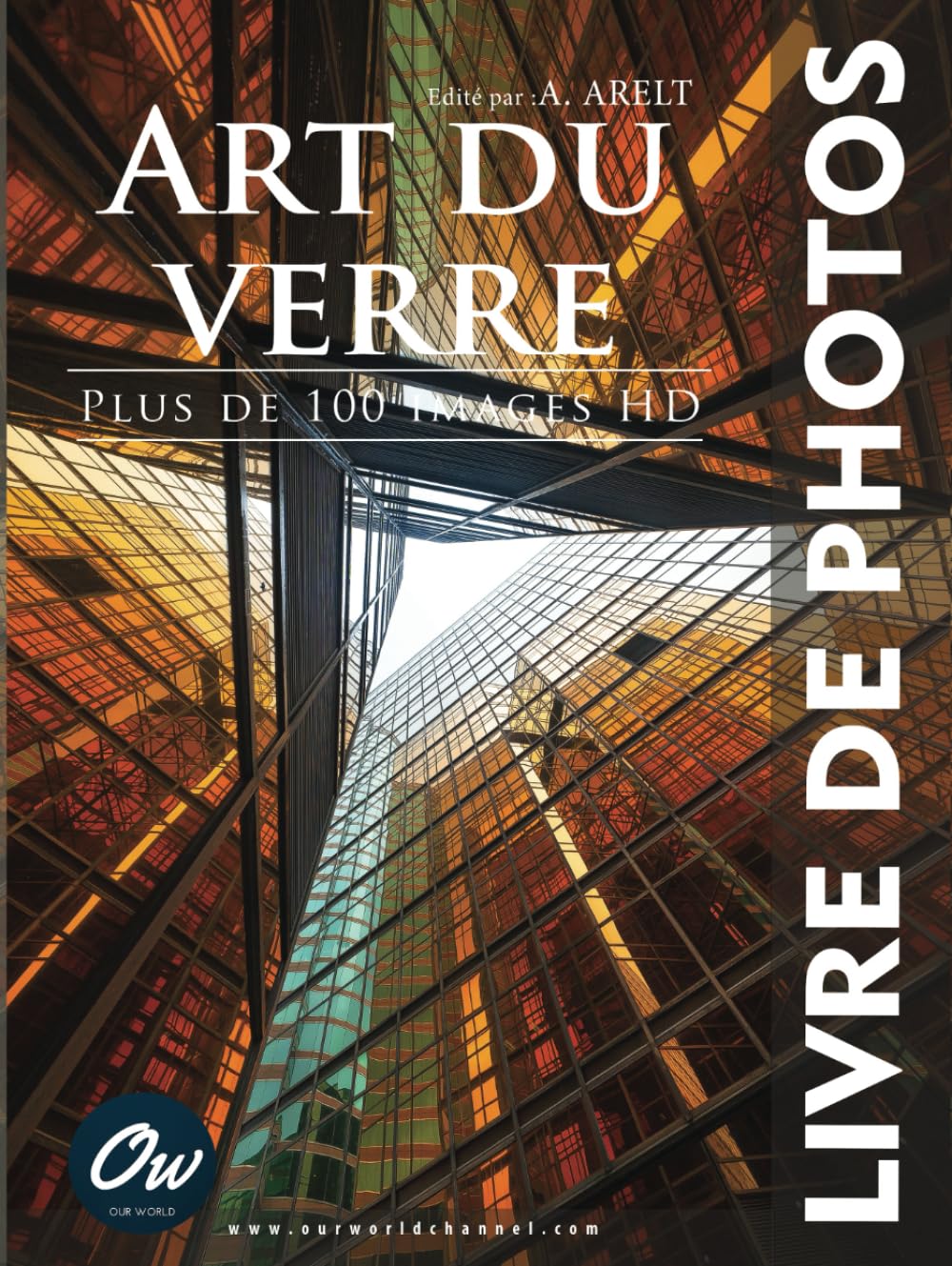 Art du verre livre de photos d'exception avec reliure haut de gamme