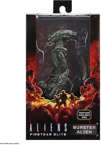 Miniatura 3 de NECA Aliens Fireteam Figura de acción Burster NegroVerde, 100% Plástico