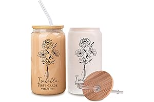 Personalized Water Bottle - 25 oz Glass Bottles Perfect for Every Occassion