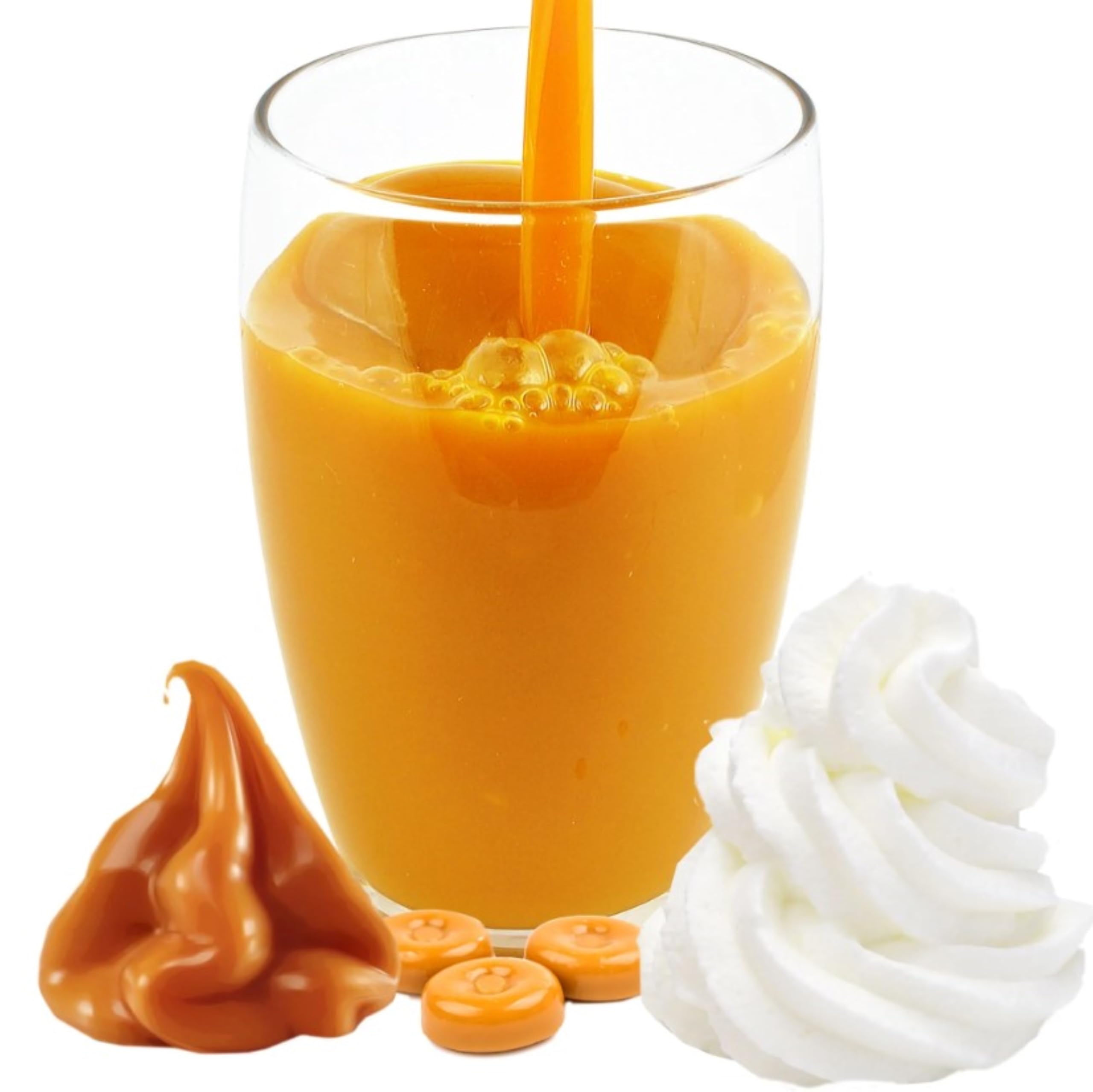 Luxofit Karamell Sahne Getränk isotonisch Iso Drink Pulver, Sportlergetränk, Natürliche Farbstoffe, schnelle und einfache Zubereitung, Made in Germany (10 Kg)