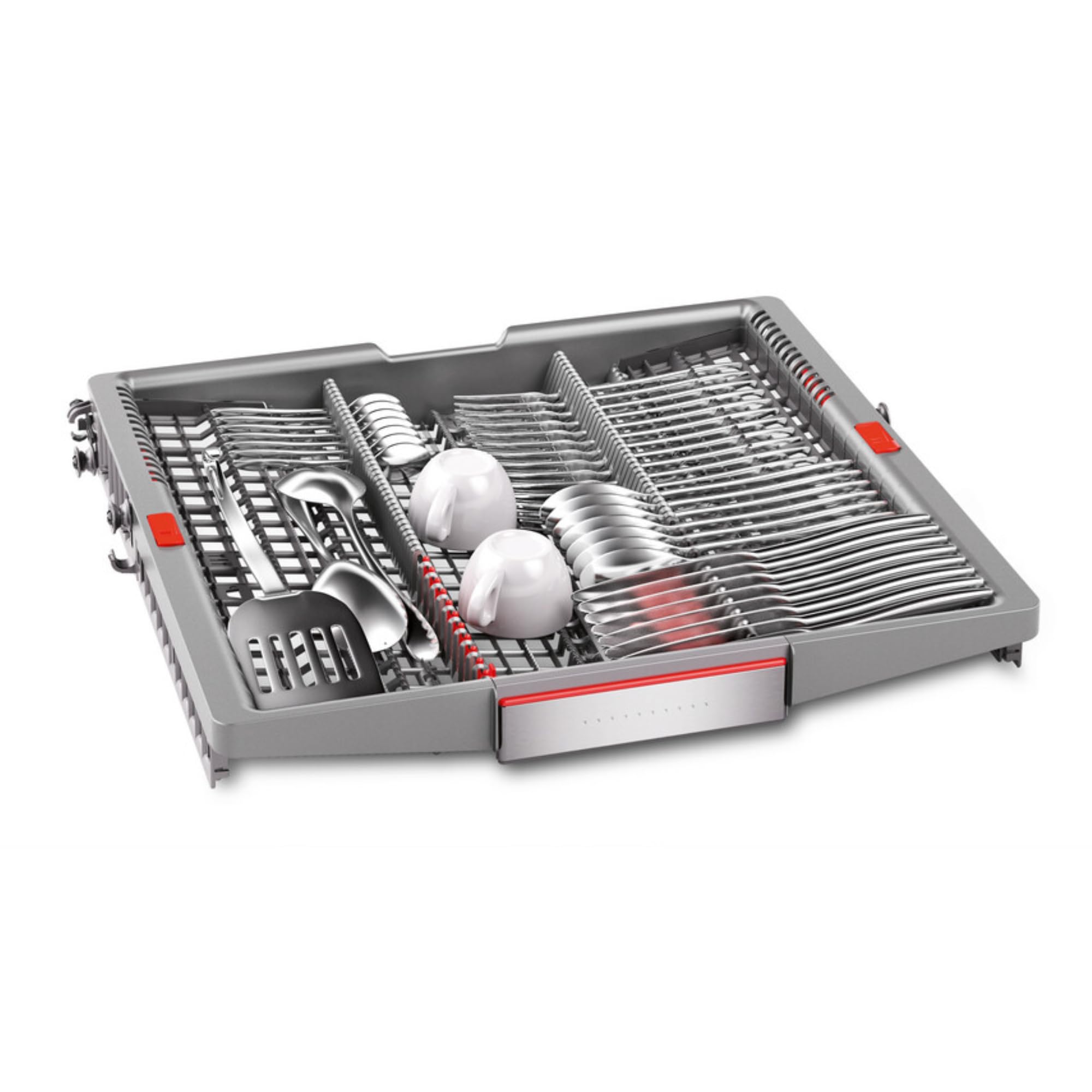 Bosch, Lavavajillas, Serie 8, Home Connect, PerfectDry, Acero, SMS8TCI04E | Controla el lavavajillas desde la app y consigue secar hasta el plástico gracias a las Zeolitas.