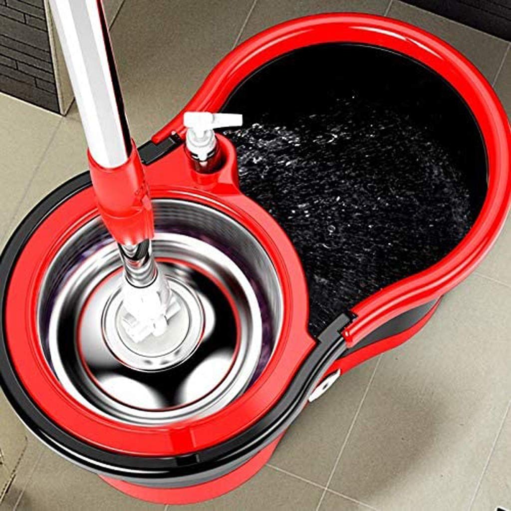 Cabezal Giratorio 360, Cabezal Giratorio de Microfibra para fregona de Suelo para ama de Llaves, fregona para Limpieza de Suelos del hogar Vision