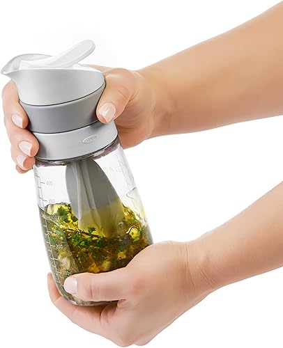 Miniatura 2 de OXO Good Grips - Mezclador de condimentos para ensalada, modelo para girar y servir, Gris