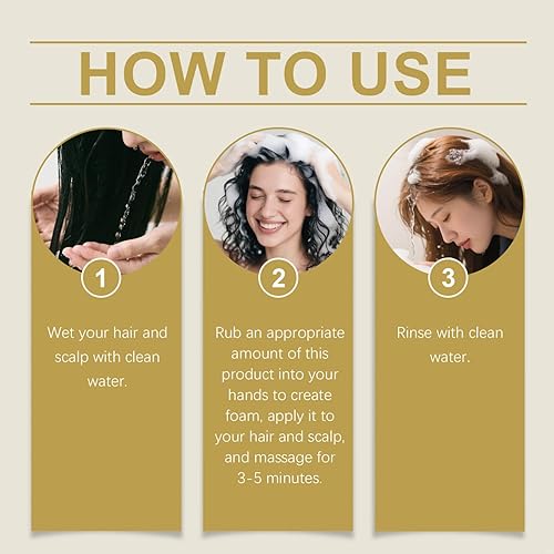 Miniatura 8 de Hansber Moisturizing Tea Tree Shampoo Bar - Plant-Based Cleanse for Damaged Hair and Scalp Refresh Green One Size