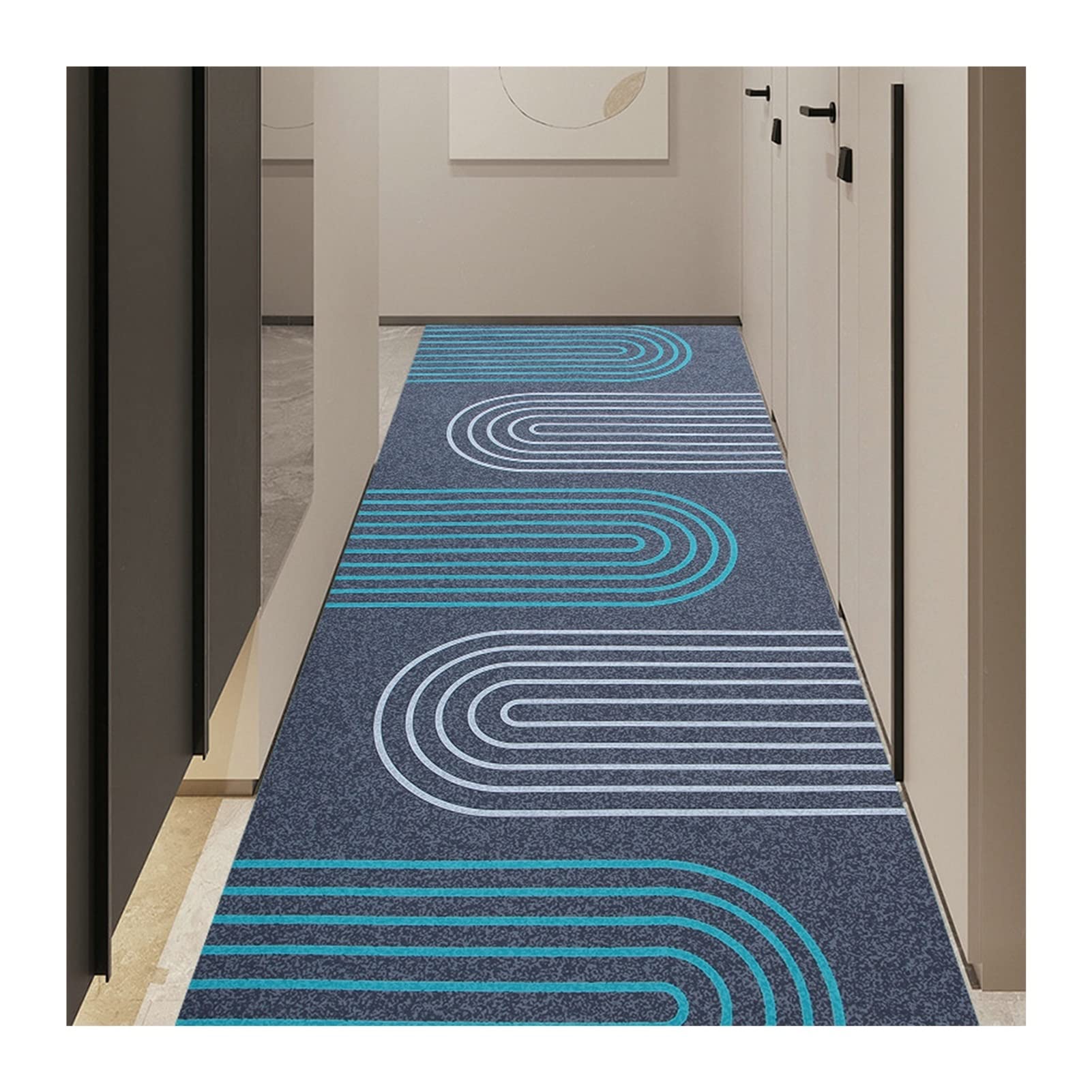 Rutschfeste Mikrofaser-Treppenstufen, selbstklebende Sicherheitspads für Kinder, ältere Menschen und Haustiere, Innentreppenschutzmatte, dekorativer Teppich für Treppen, einfache Installation, C