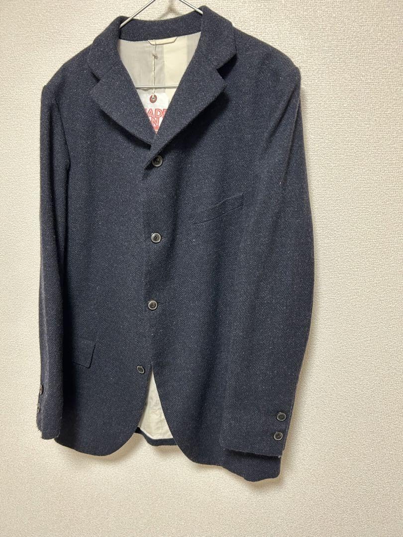Amazon.co.jp: ALS ATTIRE アルズアタイア テーラード ウールコート 