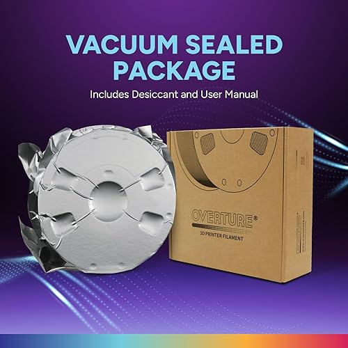 Miniatura 8 de OVERTURE - Filamento de TPU de alta velocidad de 116 pulgadas, rollo flexible 95A, impresora 3D, precisión dimensional +- 0.001 pulgadas, se adapta