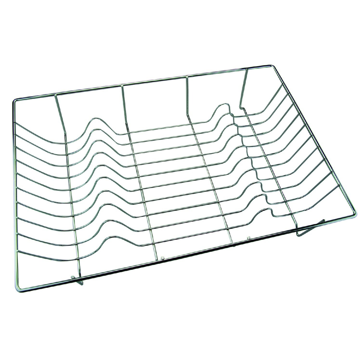 Apollo The Housewares Brand Multi-Colour Chr Dish Drainer Flat Economy, 48X9x33