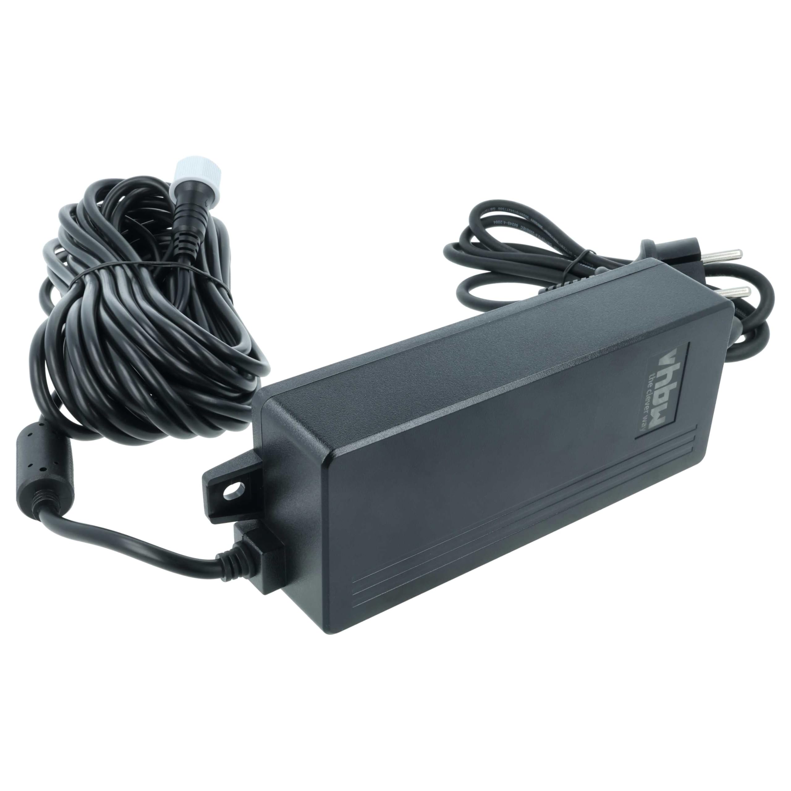 vhbw Fuente alimentación CA/CC/Cargador Compatible con Bosch Indego S+ 400, XS 300, S+ 500, S 500 Robot cortacésped - 25 cm