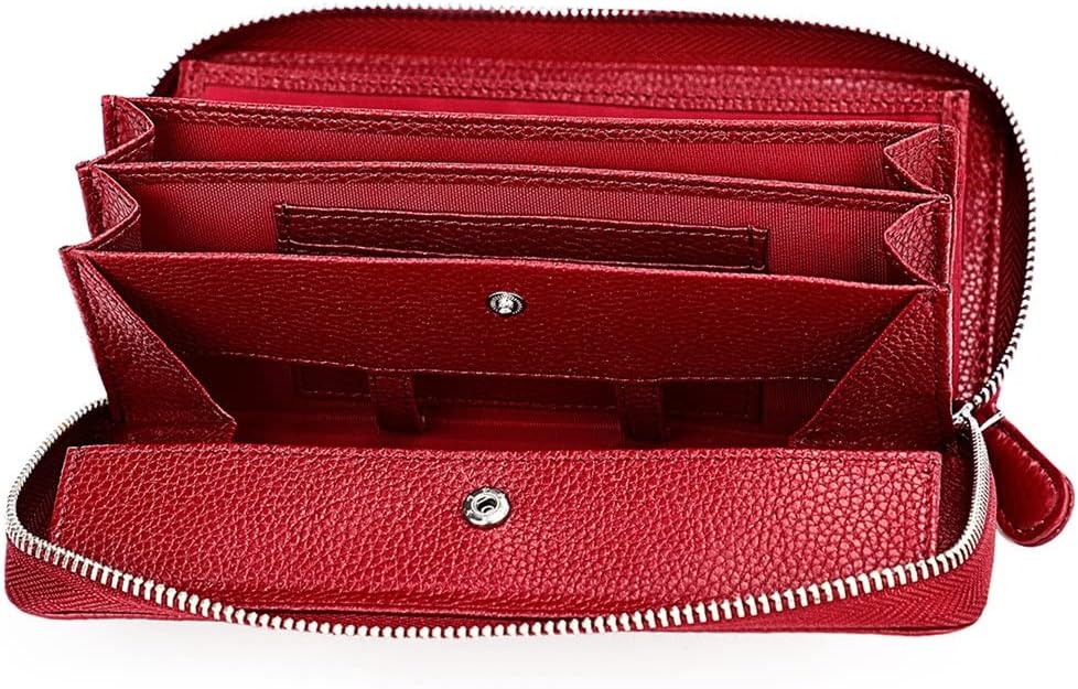 Men's And Women's Organ Card Bag Women's Casual Multi-card Coin Purse RFID Wallet (C,1)