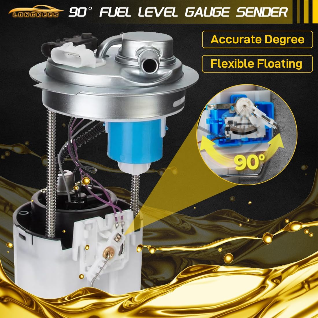 Electric Fuel Pump Assembly FIT 1999–2005 BMW 323Ci 323i 325Ci 325i 325xi 328Ci 328i 330Ci 330i 330xi 2.5L 2.8L 3.0L – Replace OE# E8416M VANBOL0047 - Image 8