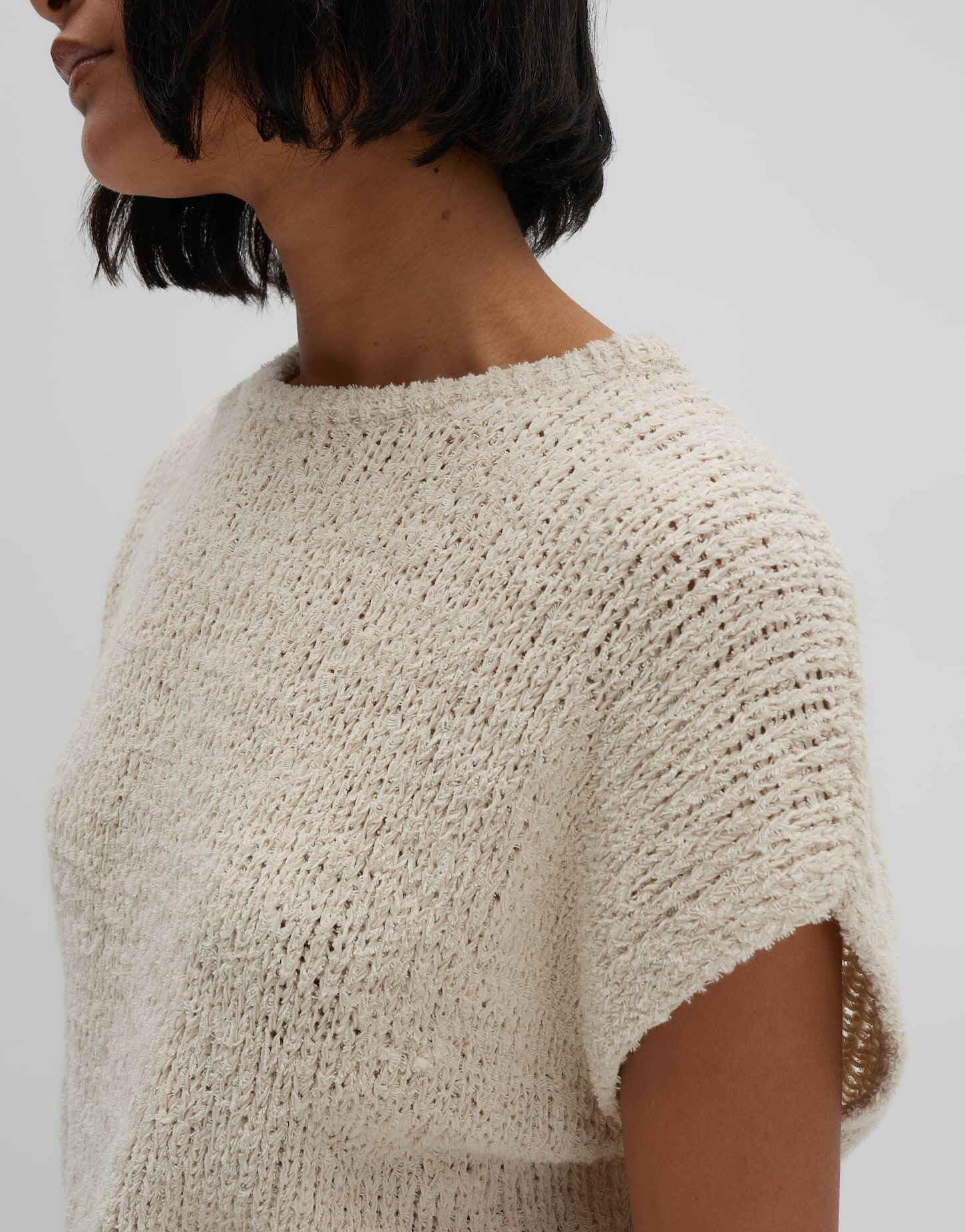 someday Damen Pullover | Strickshirt TALILA aus weichem Bändchengarn