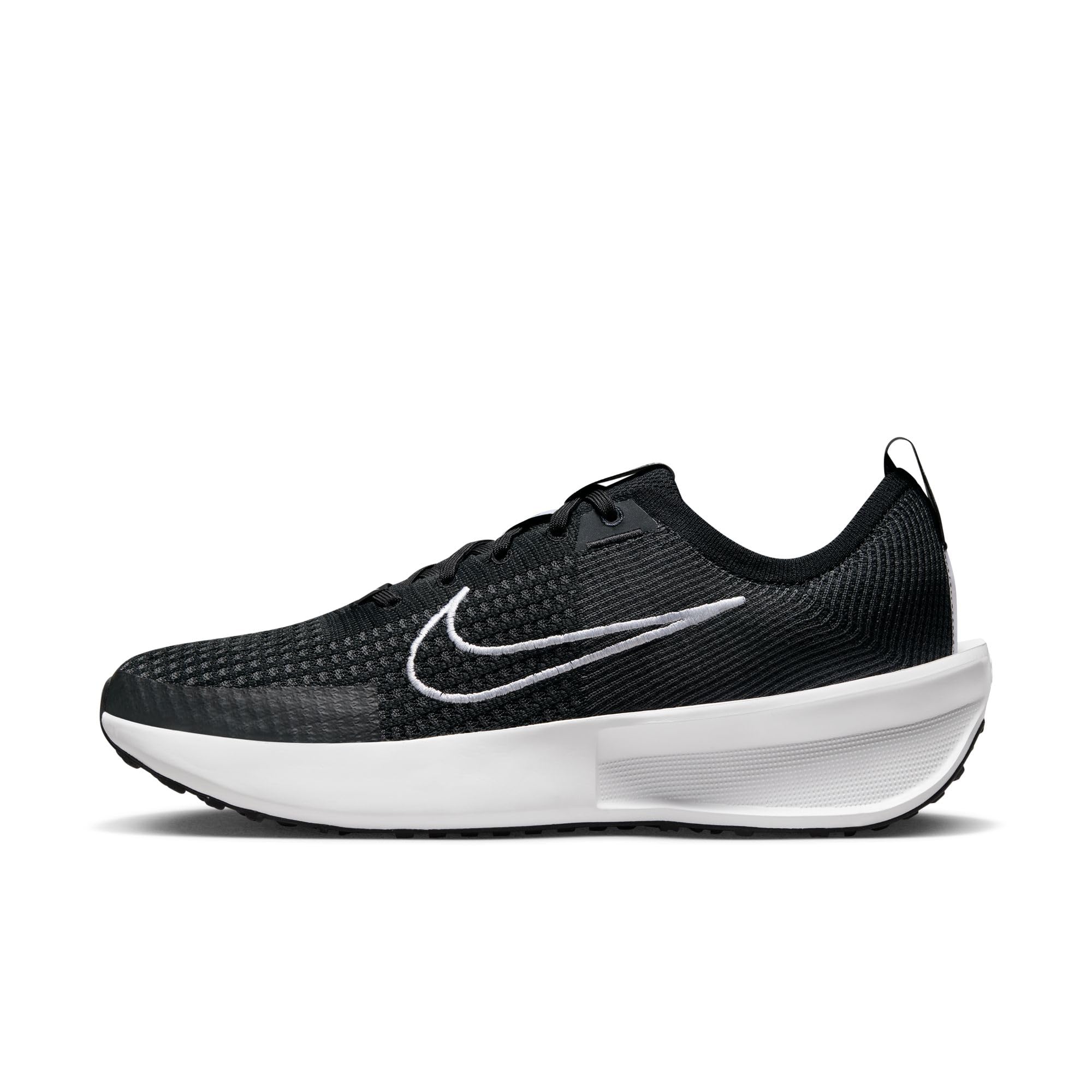 Nike Mens Interact Run Running Shoes-Black/White-Anthracite-Fd2291-001-7Uk