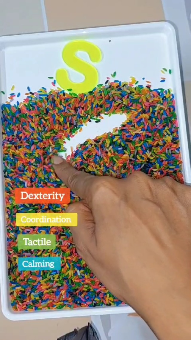 Watch Rainbow Sensory Rice| Sensory Play | Open Ended on Amazon Live