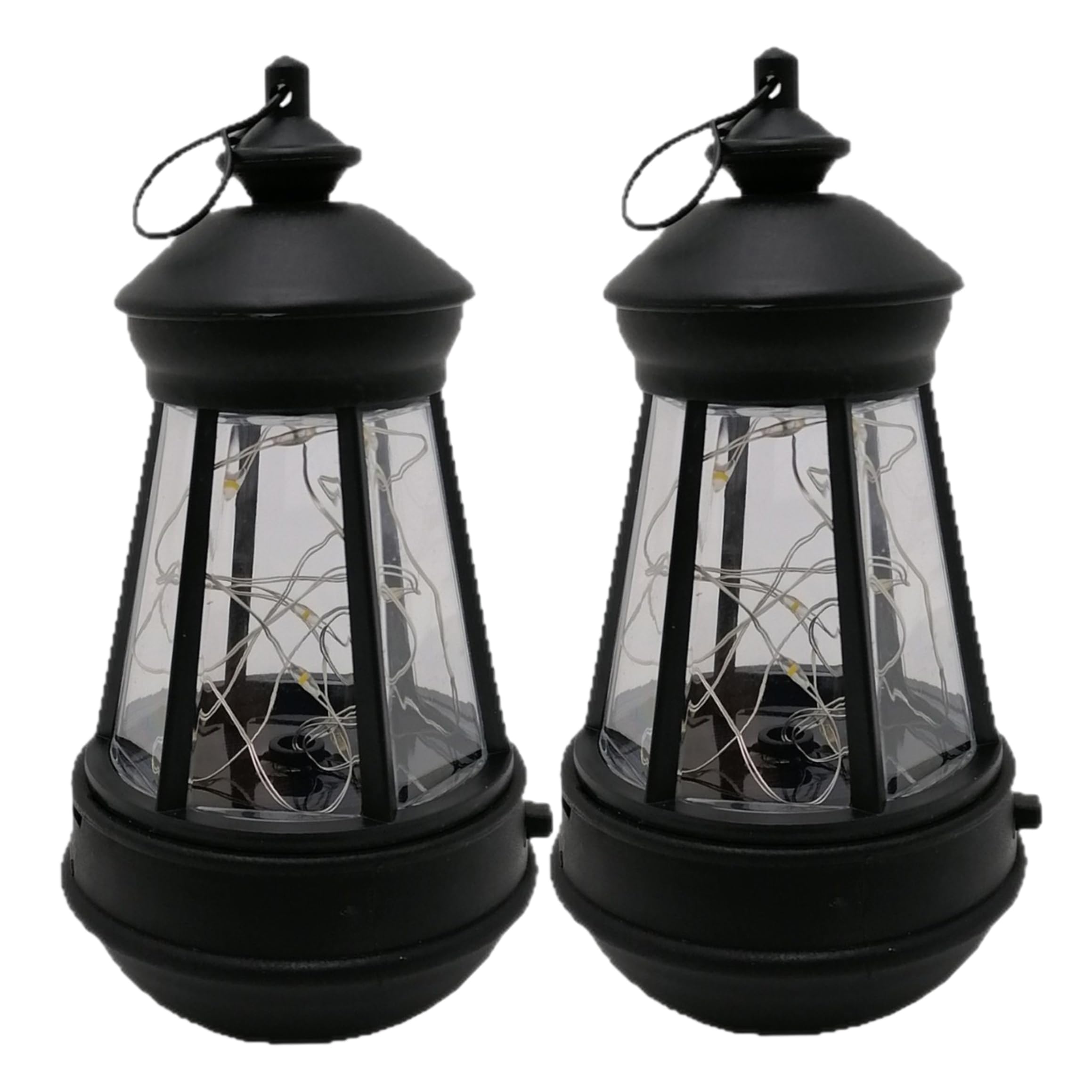 Uanqfegy Overall Dimensions: Small Lamp Bead Model Mini Solar Pendant Lights 2 Pack –Ip65 Waterproof Hanging Lamp Outdoor Resin & Iron Small Lanterns For Outside