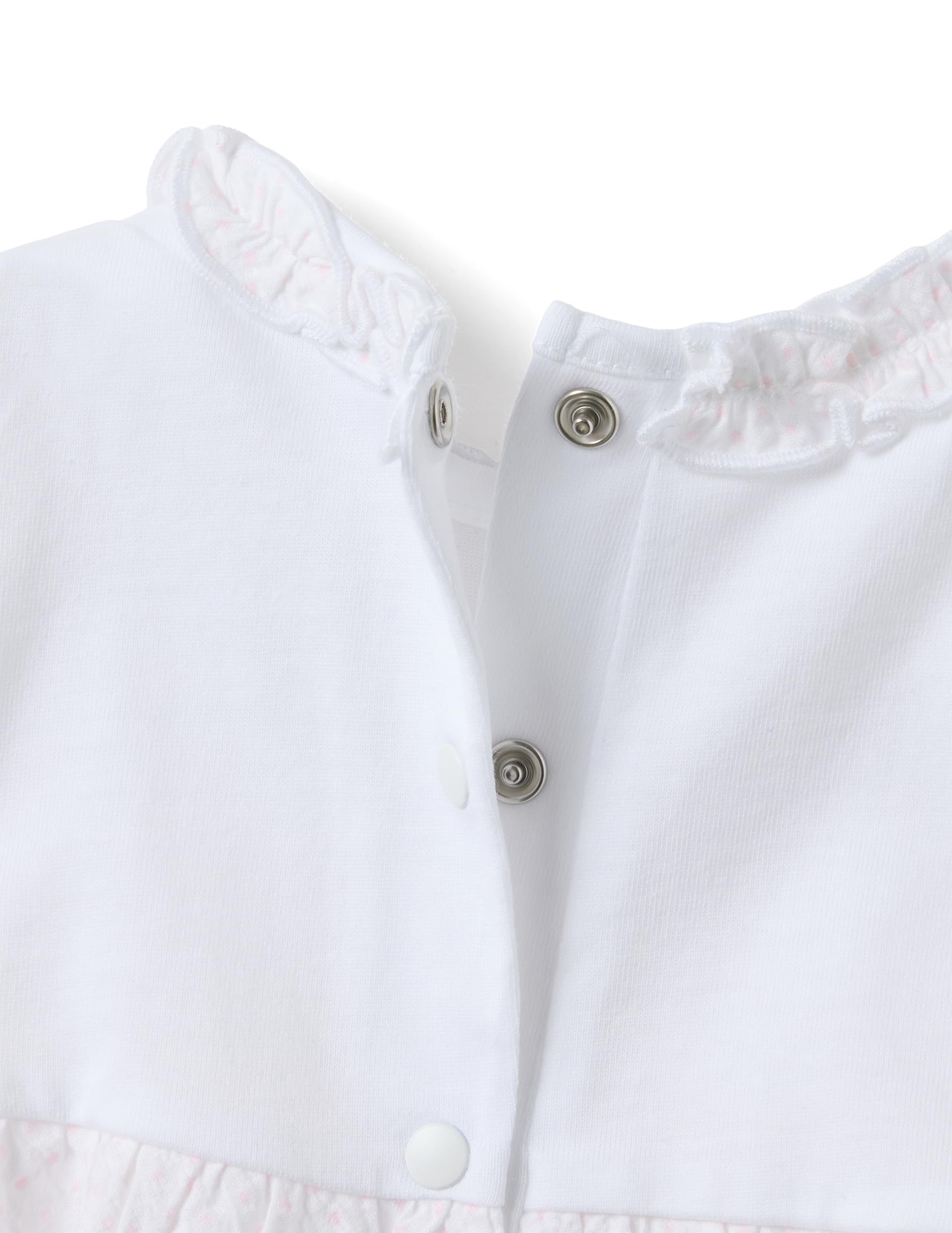 OVS KIDS Pagliaccetto in puro cotone multicolor da neonata con collo a volant