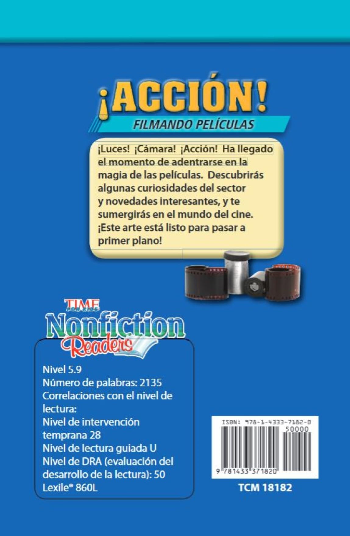 Time for Kids Informational Text Grade 5 Spanish 30-Book Set (Time for Kids Nonfiction Readers): Challenging Set (Teacher Created Materials Library Set)