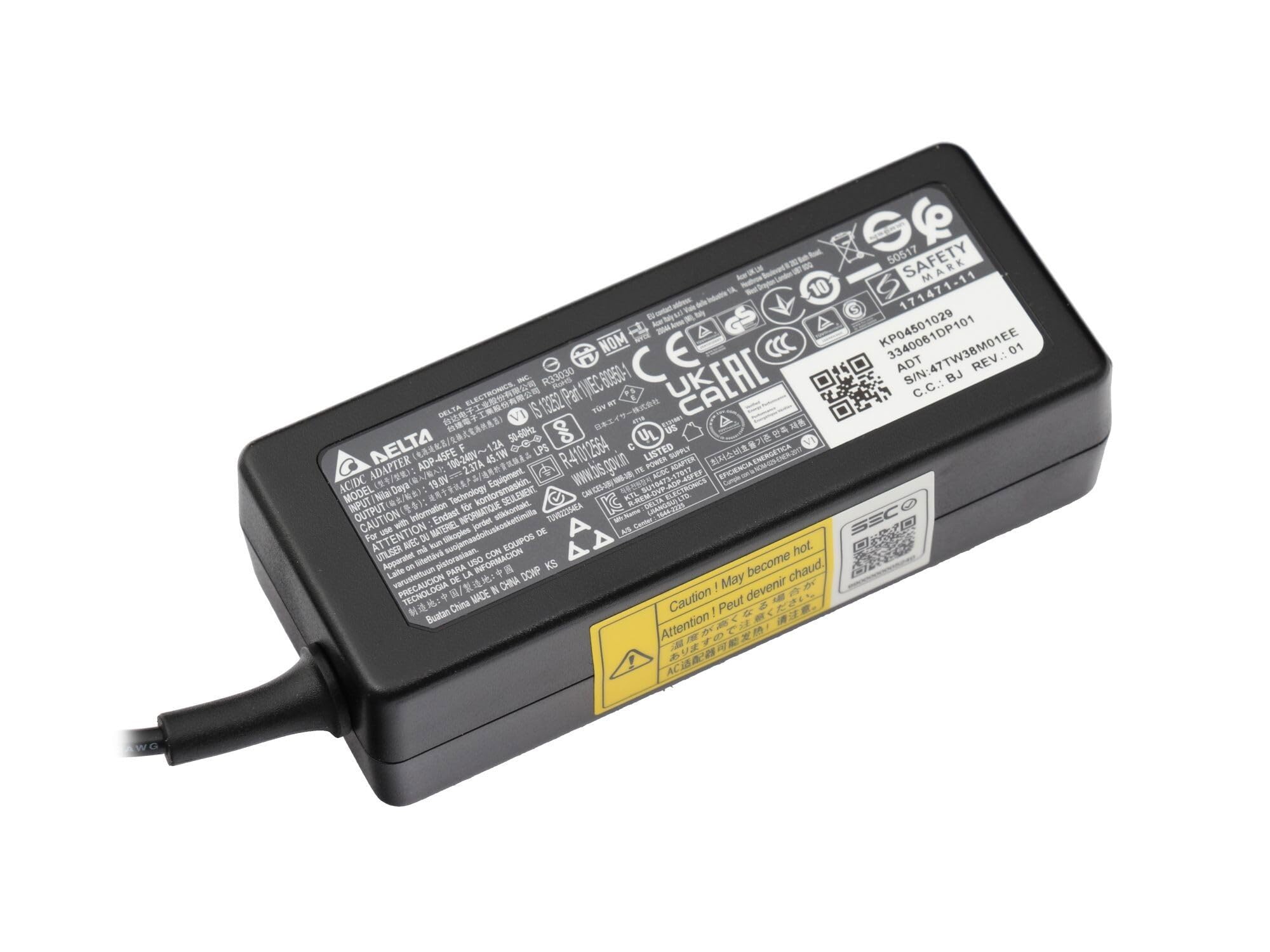 Acer KP.04501.027 originale alimentatore 45 watt