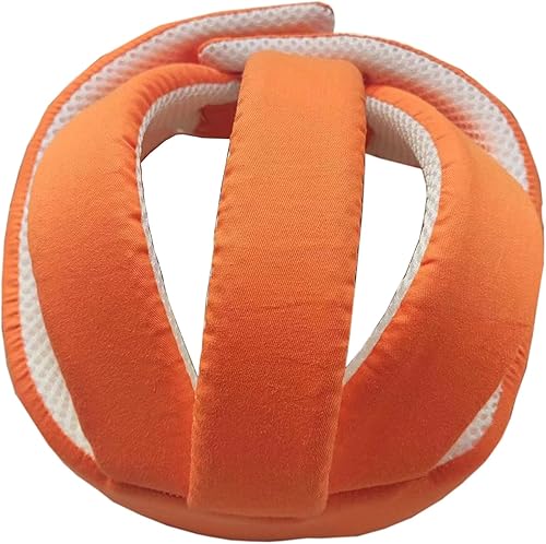 Miniatura 5 de Guilanoupo Casco de seguridad para bebés, protector suave para niños pequeños, gorra de seguridad anticojín para aprender a caminar, arnés de