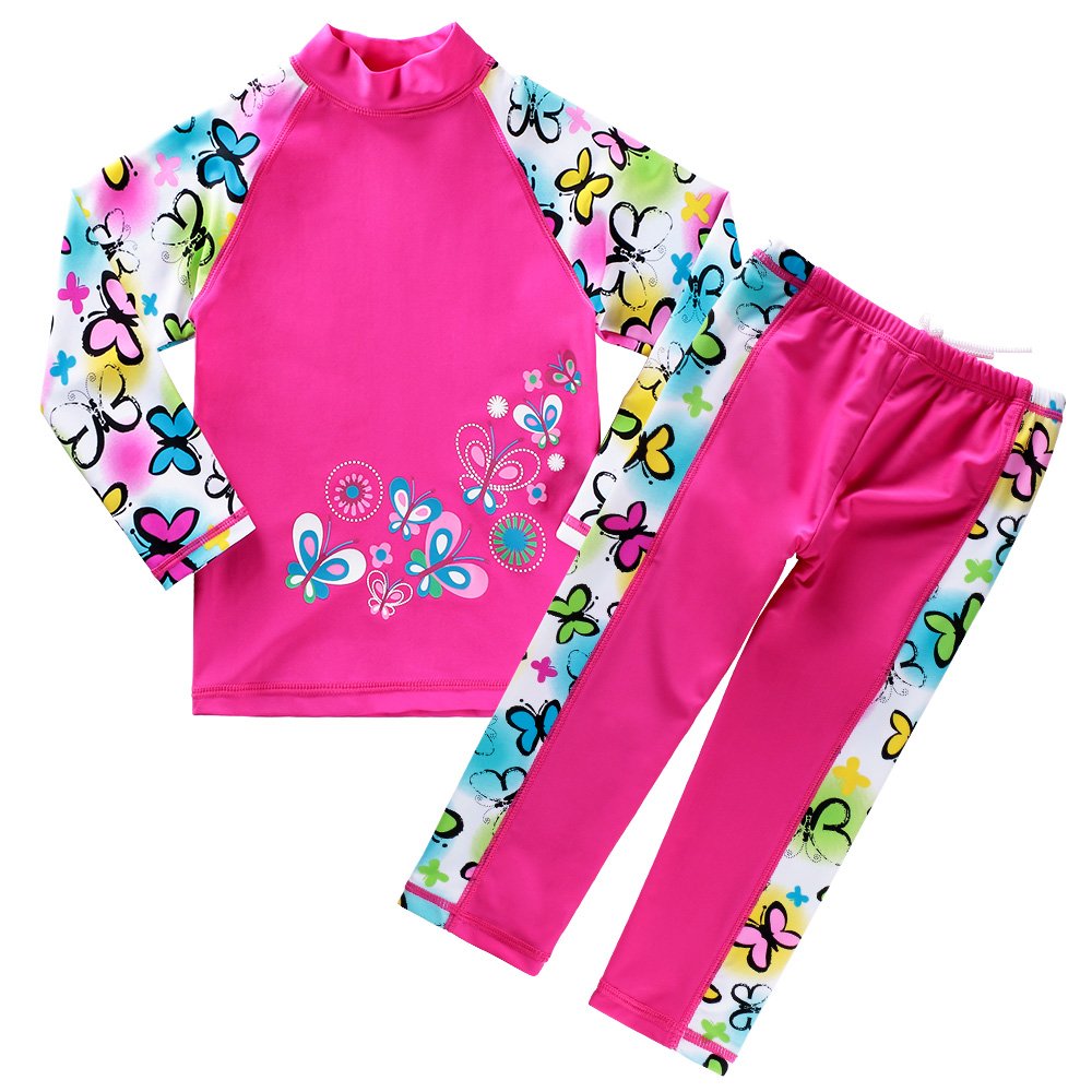 BAOHULU Girls Swimsuit Two Piece Tankini UPF 50+ UV - competitive swimwear | Mubboo