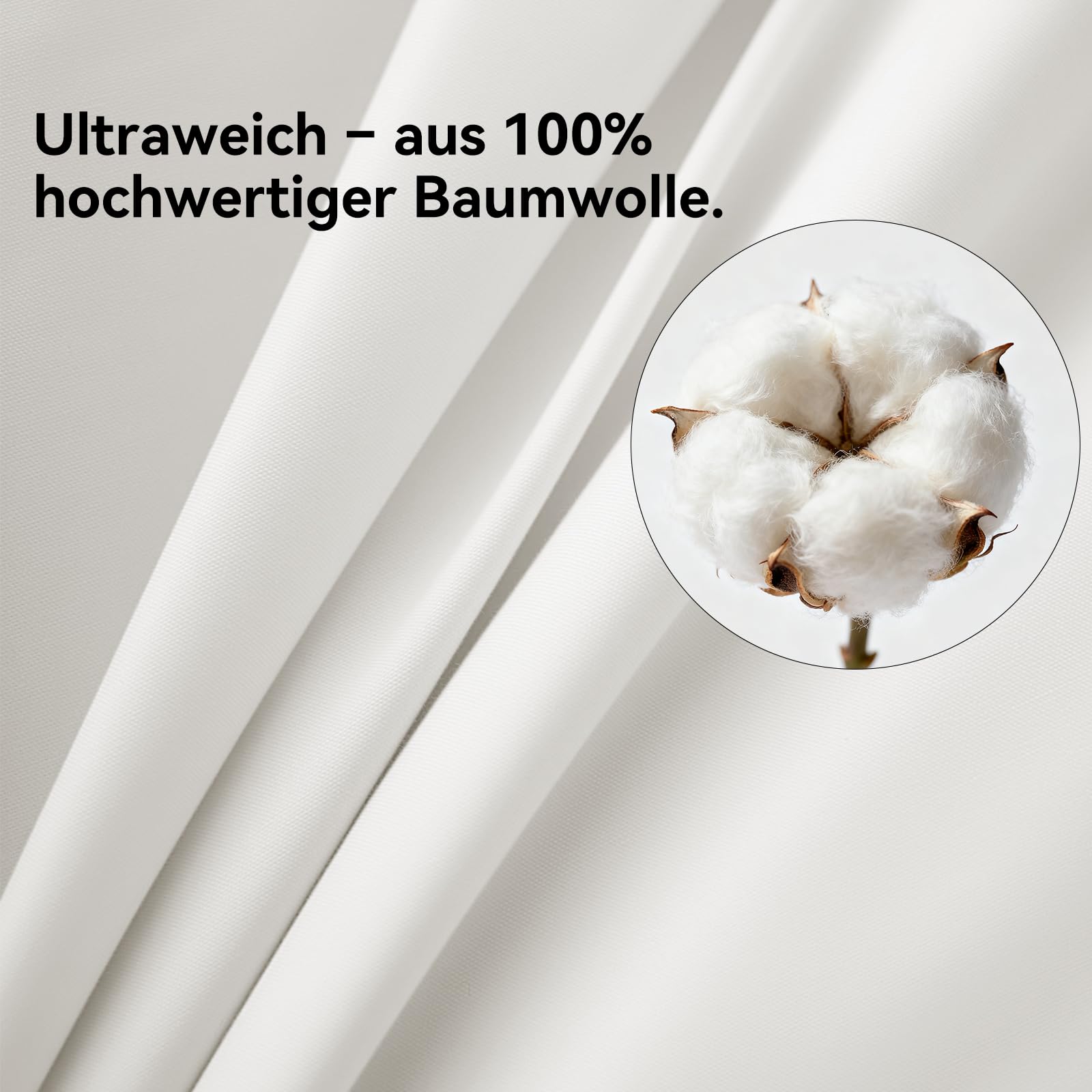 Gänsedaunen- und Federbettdecke Ultraweich - 100% Baumwolle Wärmedaunendecke mit Hoher Füllkraft Bettwaren Steppdecke (Vierjahreszeiten-bettdecke-weiß, 135 x 200 cm)