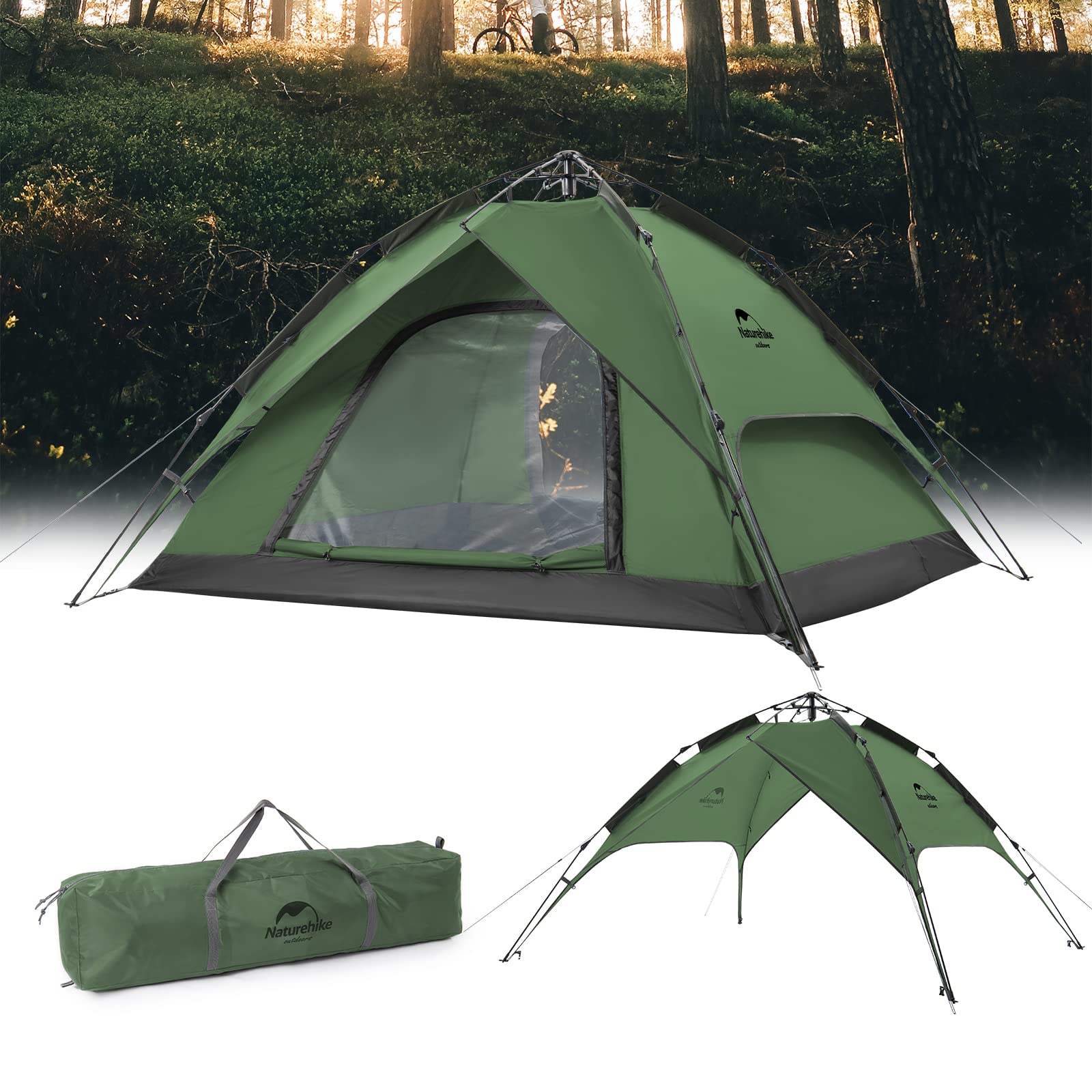Mua Camping Tent,4/6/8 Person Tents For Camping, 60S Easy Setup Instant Tent For Family Camping