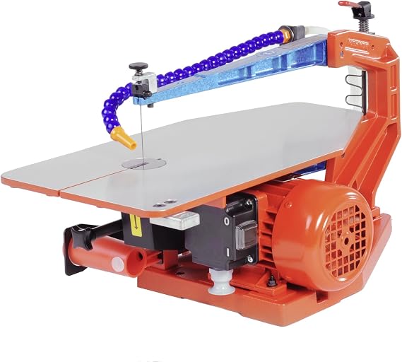 Sega A Traforo Elettrica Holzmann DKS21Pro - Per Lavori Di Precisione Su Legno, Con Illuminazione LED
