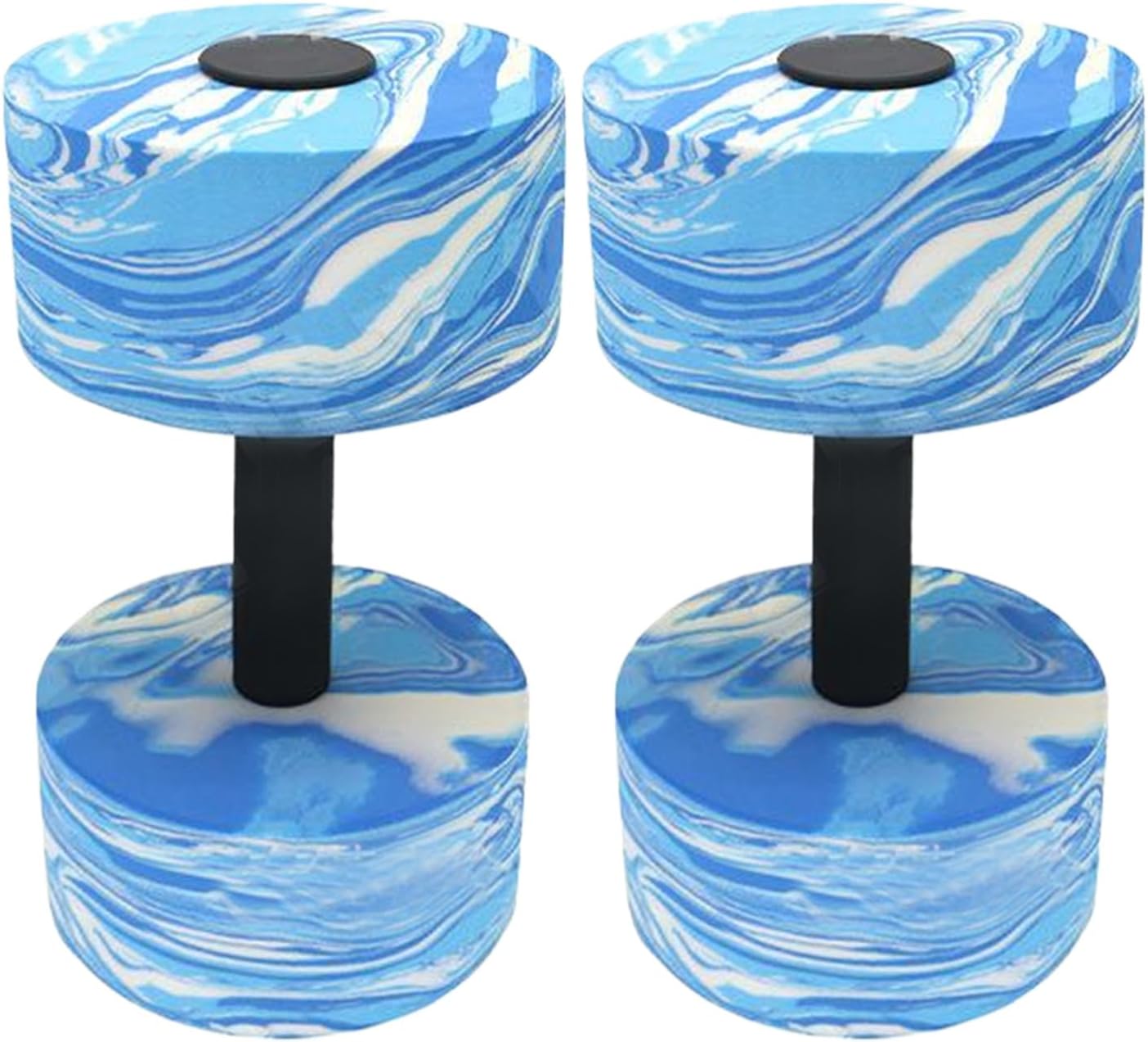 Aquatic Exercise Dumbbells - Foam Water Weights, Aerobic Pool Barbells | Lightweight Resistance Training Equipment, Floating Aqua Fitness Tools for swimming workouts rehabilitation seniors gym spa res