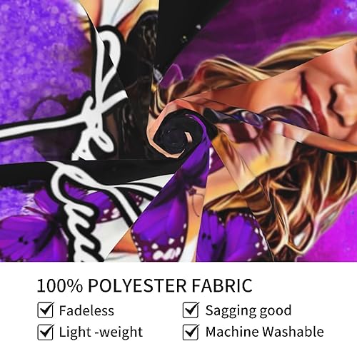 Miniatura 6 de GJRESOU Tapiz Jenni Singer Rivera para colgar en la pared, póster para sala de estar, dormitorio, dormitorio, decoración de fiesta, 40 x 60 pulgadas