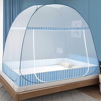Mosquito Net Bed Pop Up, Foldable Bed Mosquito Net, Portable Travel Mosquito Net, Mosquito Camping Tent for Bedroom Outdoor C