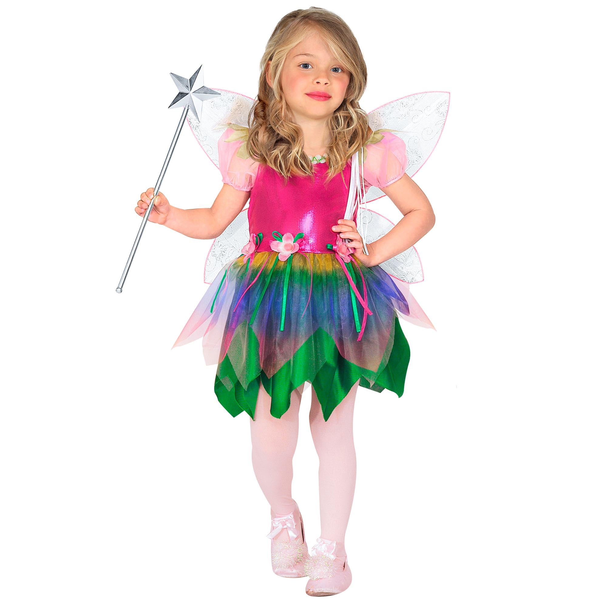 Widmann 55578 ? Rainbow Fairy Costume ? Dress and Wings