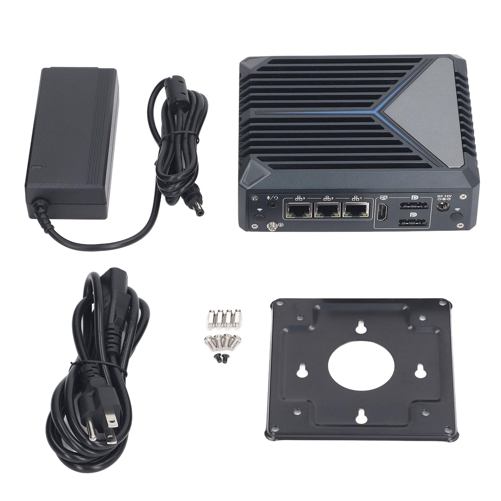 Amazon.co.jp: ミニ PC、アルミ合金ケース、産業用ミニコンピュータ