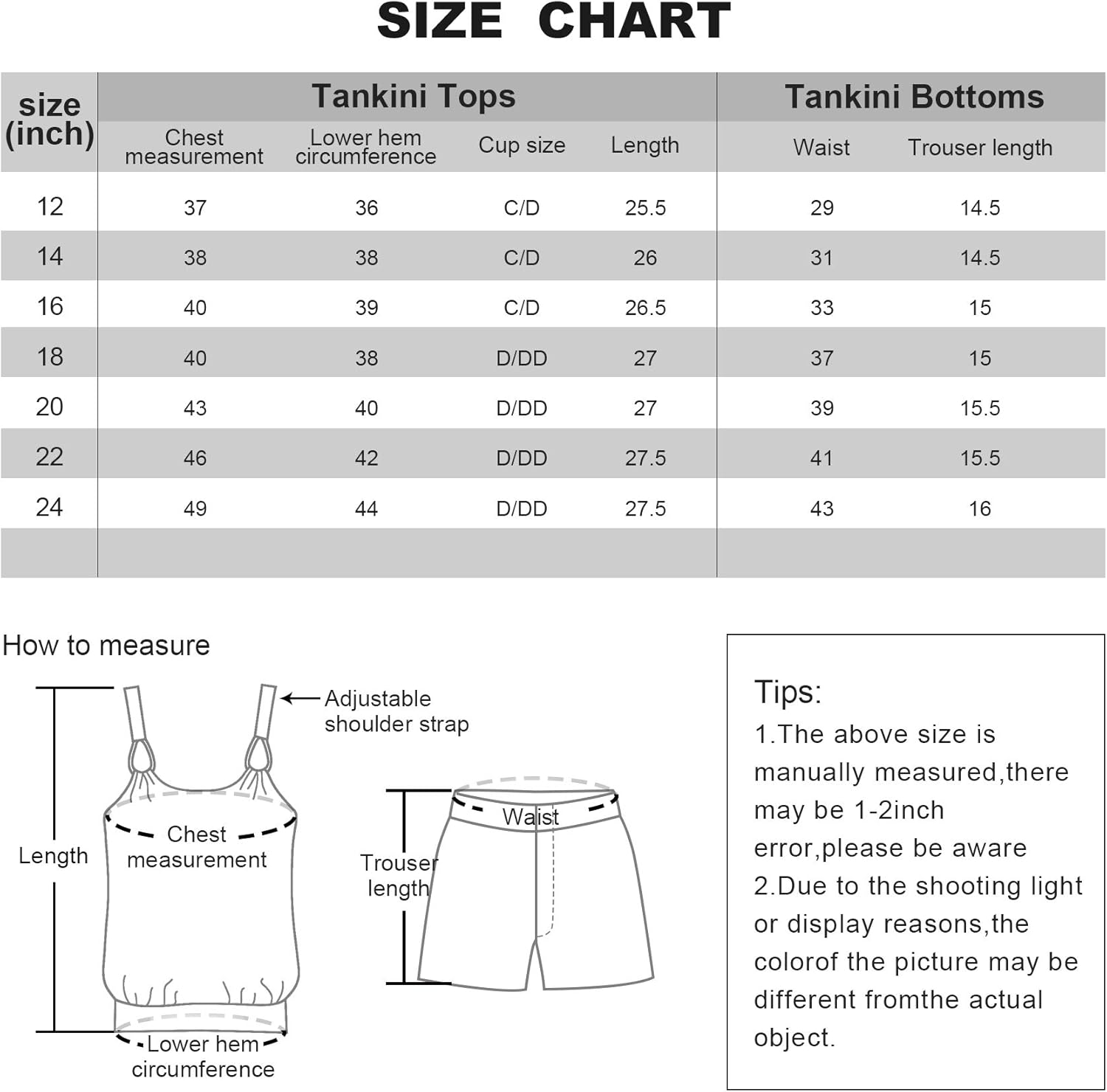 FULLFITALL Womens Plus Size Swimsuits Bathing Suits Two Piece Tankini Tummy Control Swimwear Top with Boyshort : Clothing, Shoes & Jewelry