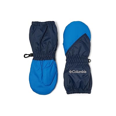 Columbia Kids Chippewatm II Long Mittens (Toddler) Extreme Cold Weather Gloves Collegiate Navy/Bright Indigo, Polyester