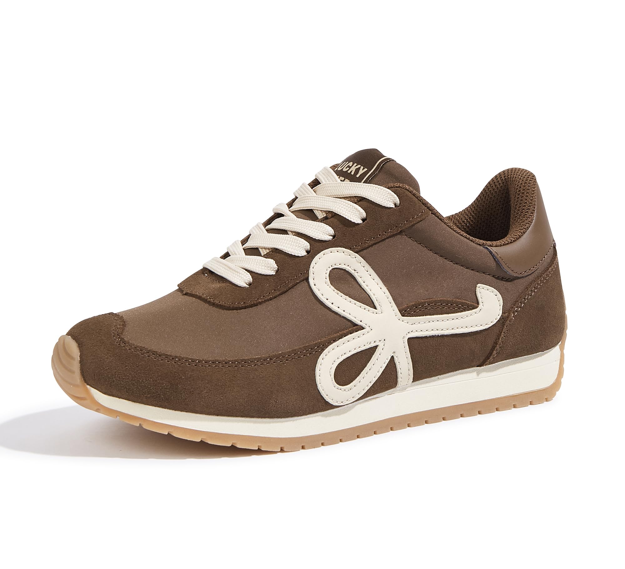 LUCKY STEP Zapatillas Mujer de Moda, Low Top Retro Clásico, Cómodas para Caminar y Running, Estilo Casual