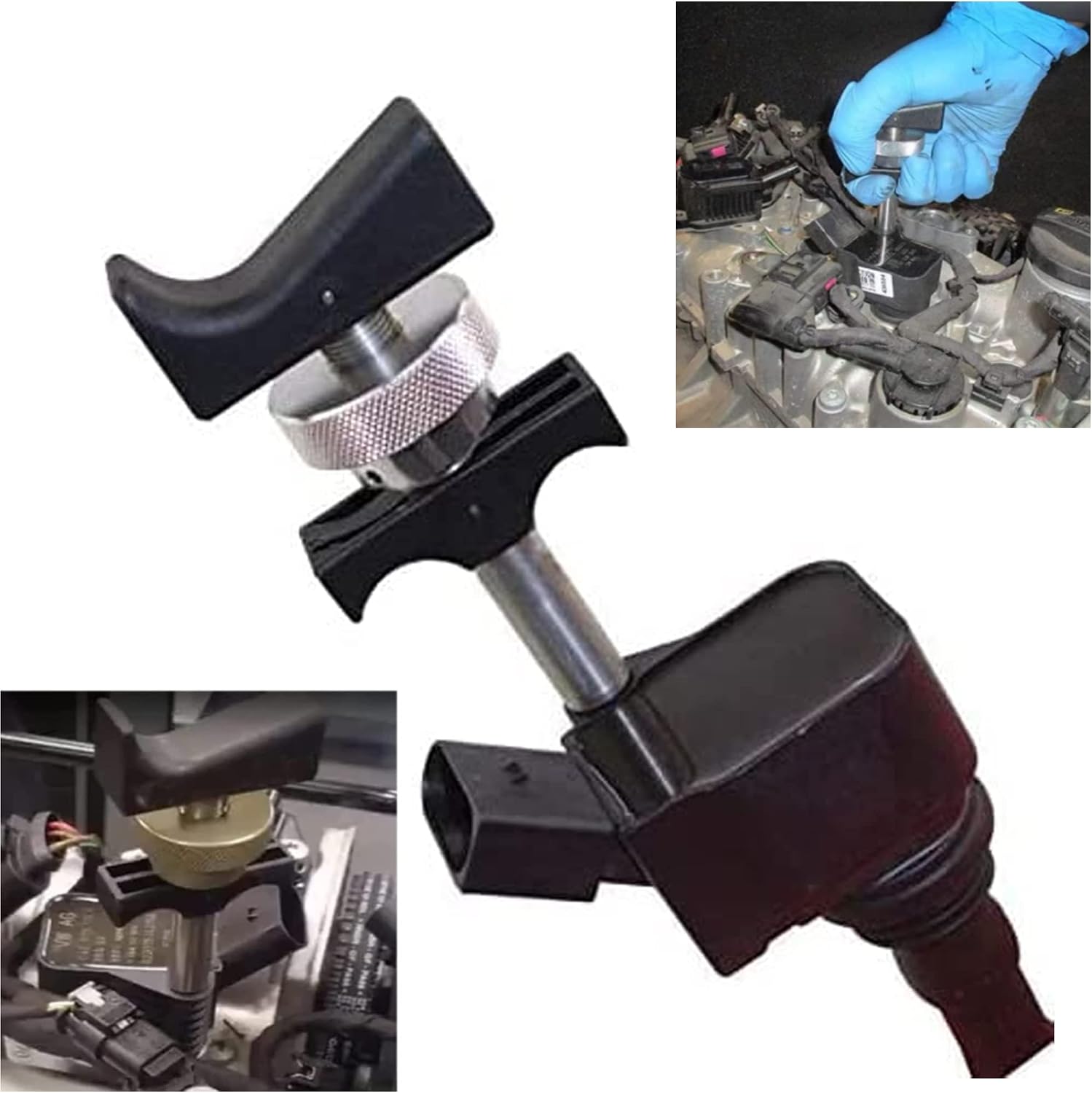 ignition coil puller removal tool t10530 compatible for volkswagen audi golf seat leon octavia 1.2l/1.4l engines