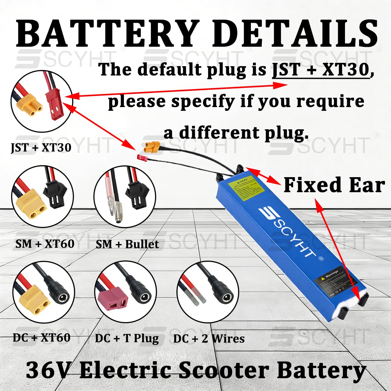 Batteria al litio 10S3P Batteria monopattino elettrico 36V Batterie sostitutive 7,8Ah 10,5Ah 6Ah Batterie skateboard elettrico per M365 con BMS e connettori JST + XT30