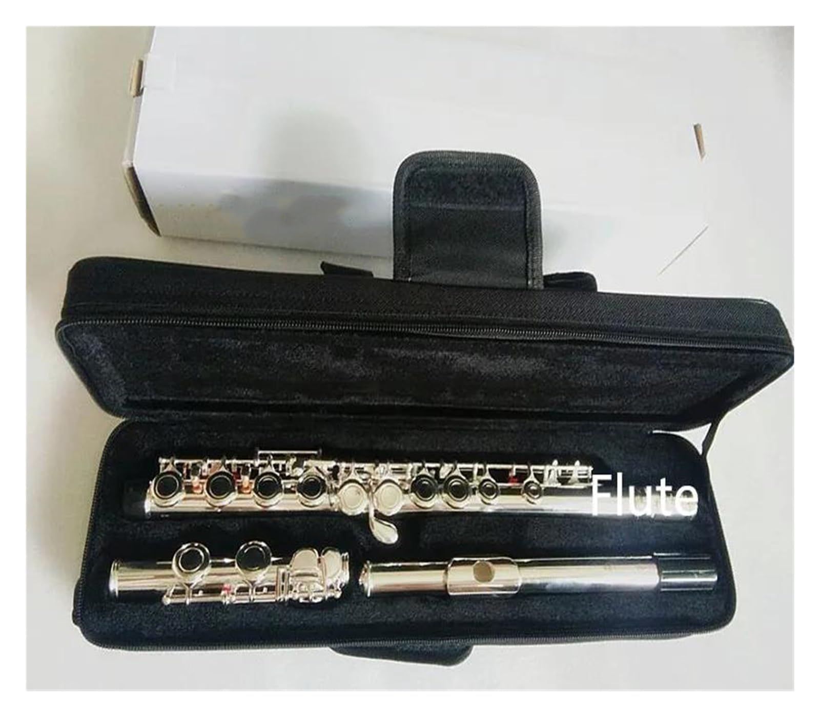 Instrument Fletowy Instrument Muzyczny Ze Srebrnym Fletem Flute 16 Over C Tune I E-Key Flute Profesjonalny Muzyk