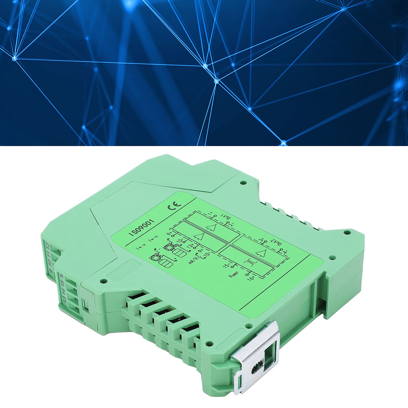 Acondicionador de Señales de Corriente, Menos Interferencia Aislador de Señal de 0-10 V a 0-10 V para Transmisores de 2 o 3 Cables