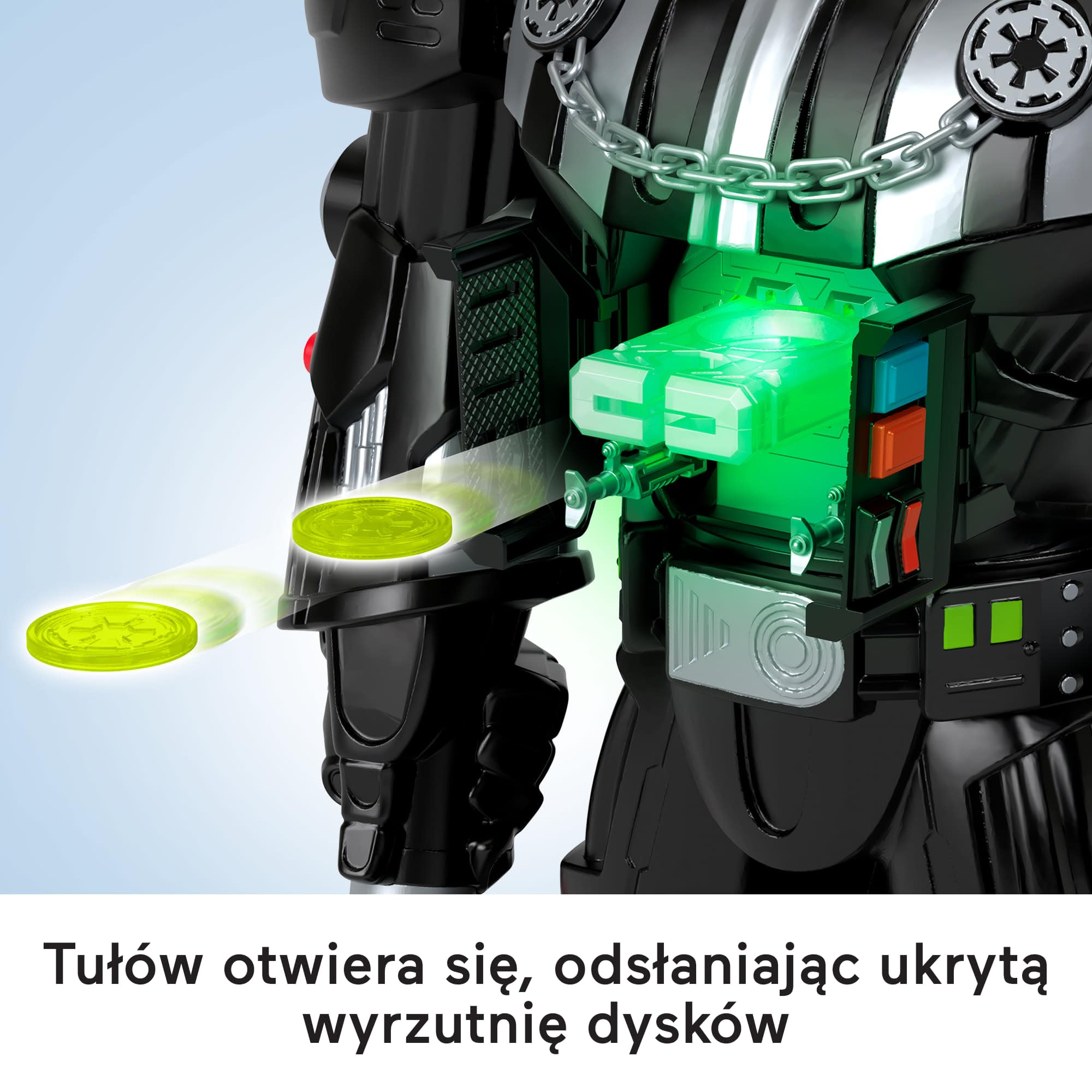 その他 VADER Fisher-Price Imaginext Star Wars Darth Vader-Bot Światła i