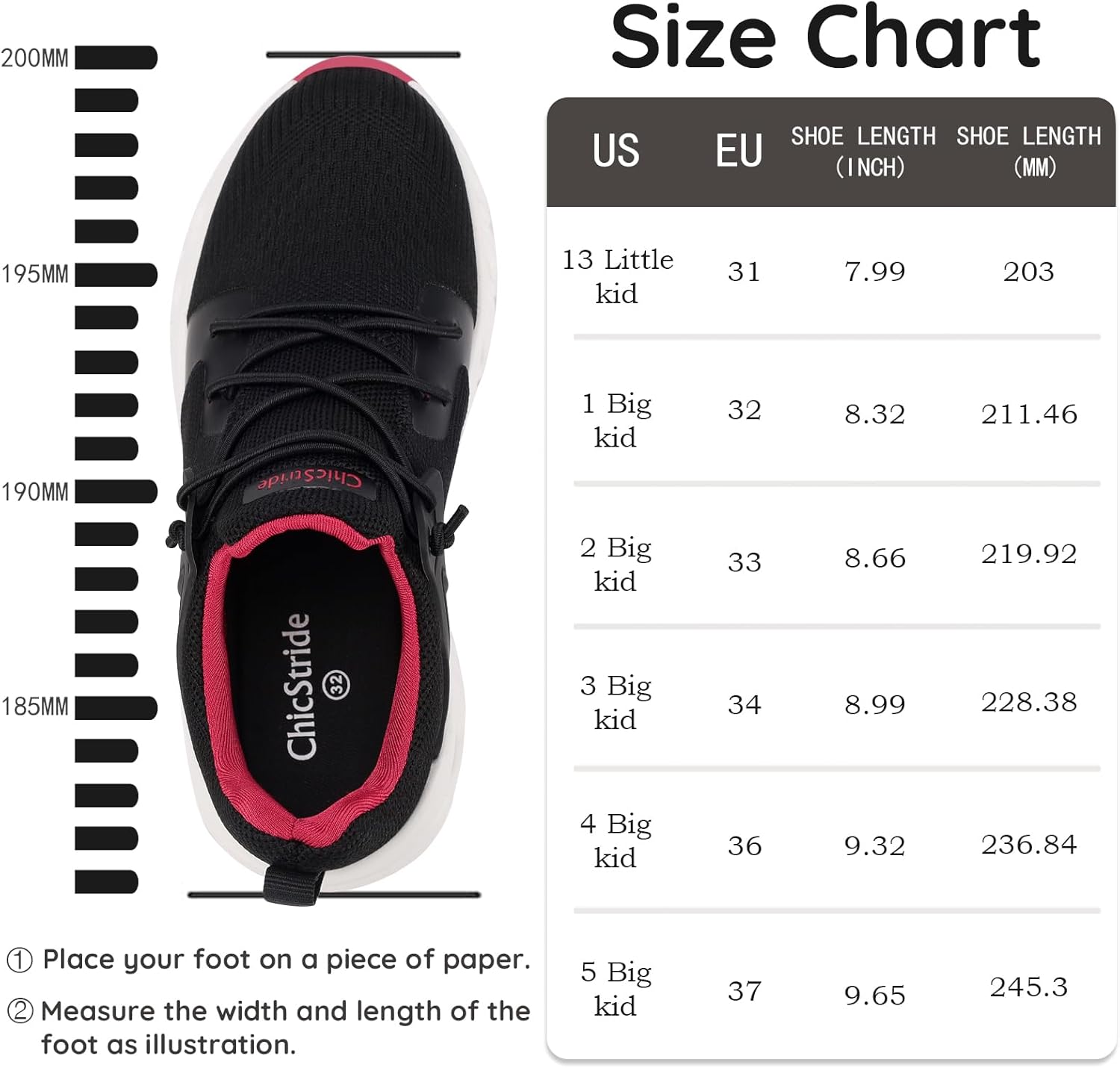 Kids Shoes for Boys Girls Running Tennis Slip On Shoes Athletic Walking Sneakers - Image 7