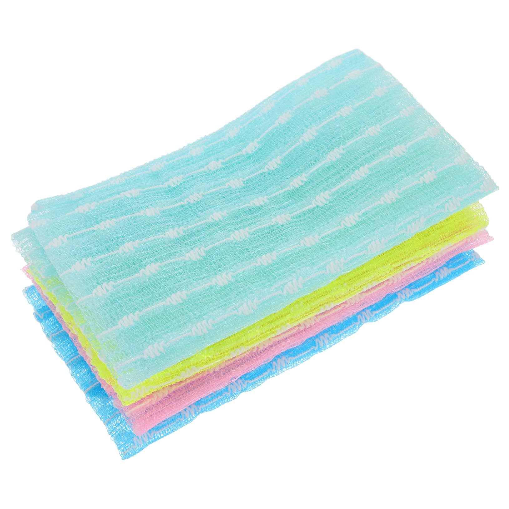 Toallita de ducha exfoliante de nailon para un tratamiento de spa reconfortante en tu hogar