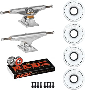 INDEPENDENT Skateboard Package 159 Trucks Ricta Clouds 54mm 92a Wheels Reds