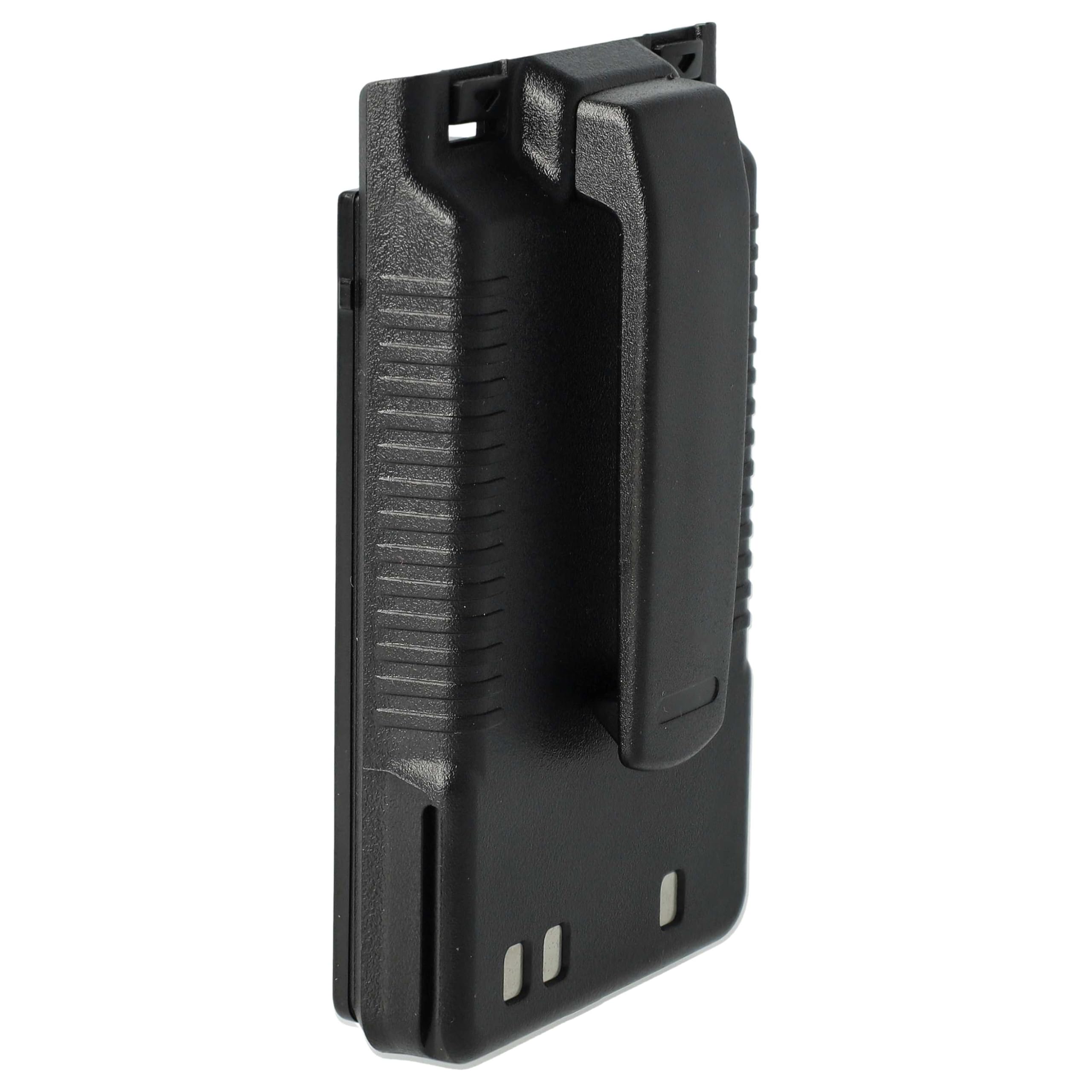 vhbw batteria compatibile con Yaesu FT-2DR, FT-1DR, VX-8R, FT-5D, FT-8DR, FT-3D, VX-8GR, VX-8DR radio (2000mAh, 7,4V, Li-Ion)
